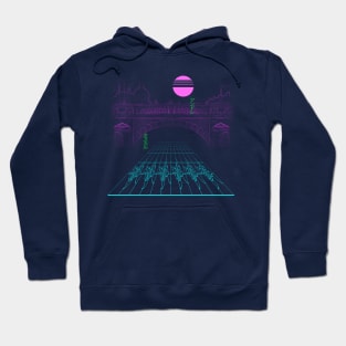 The Rose of Vaporwave Hoodie